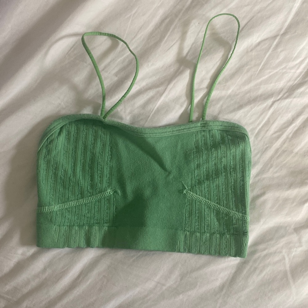Urban outfitters green bra top